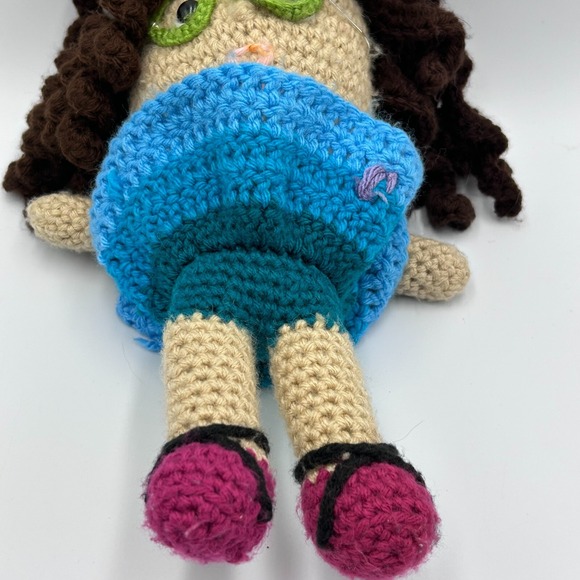 Disney Encanto Mirabel Crochet Doll 12" Hand Made Great Condition - Picture 4 of 13